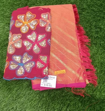 Brasso gold foil sarees VTBWB04